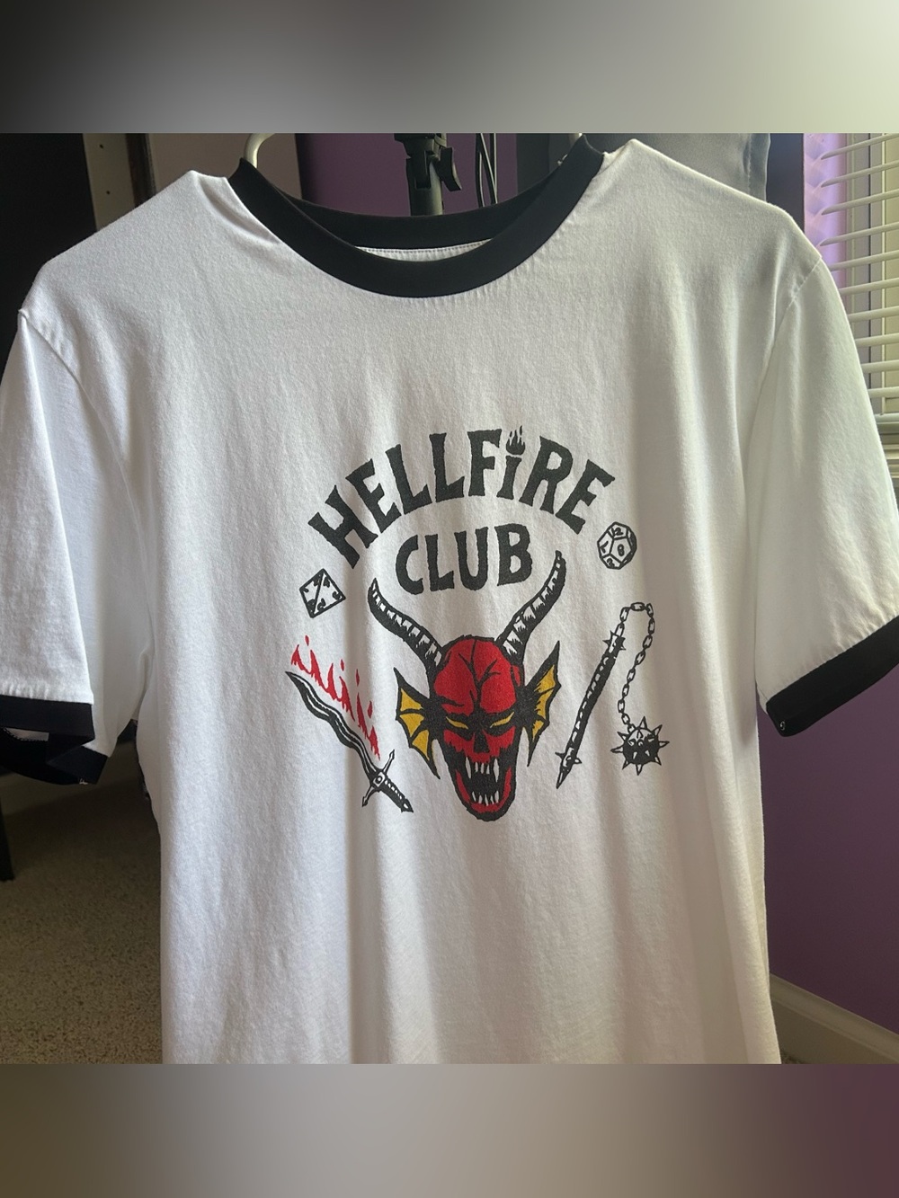 Hellfire Club Ringer Tee